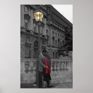 Póster Amor sob uma luz de rua