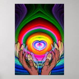 Poster Amor,Unidade e Paz_