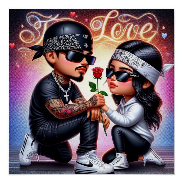 Póster Amor Verdadeiro (Frente)