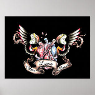 Póster amor verdadeiro sempre