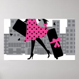 Póster Amores a viajar