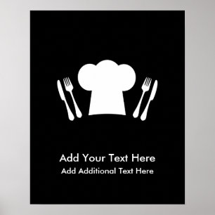 Póster Amores para cozinhar a cozinha ou o restaurante