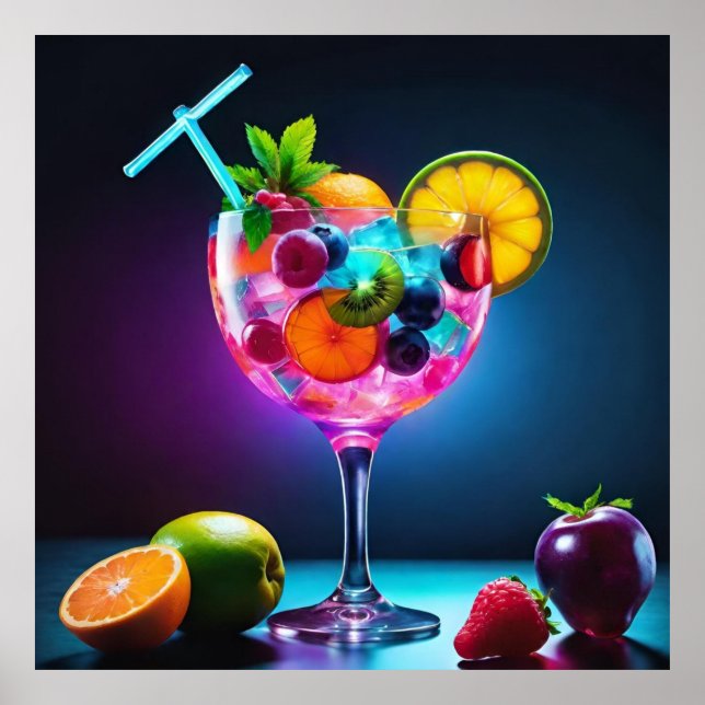 Poster Amortização de Frutas frescas (Frente)