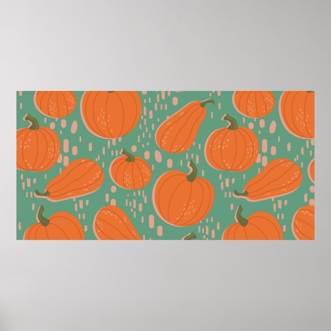 Poster Amostra de padrão de repetição contínua. Design vi (Frente)