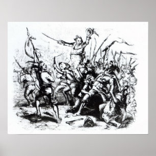 Póster Amotinadores do Luddite, 1811-12