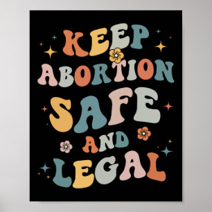 Poster & do Aborto; Feminista Legal Pro Choice Mulher