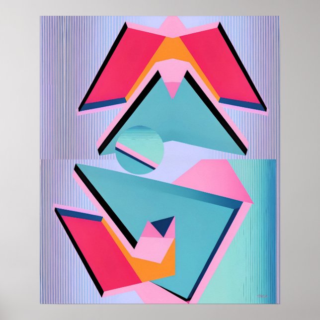 Poster Ampamstract  (Frente)