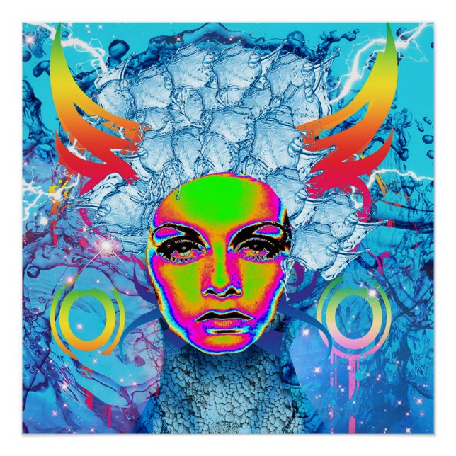 Póster Amphitrite Poster brilhante (Frente)