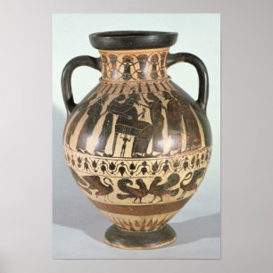Poster Amphora do Corinthian do sótão