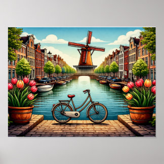 Poster Amsterdã