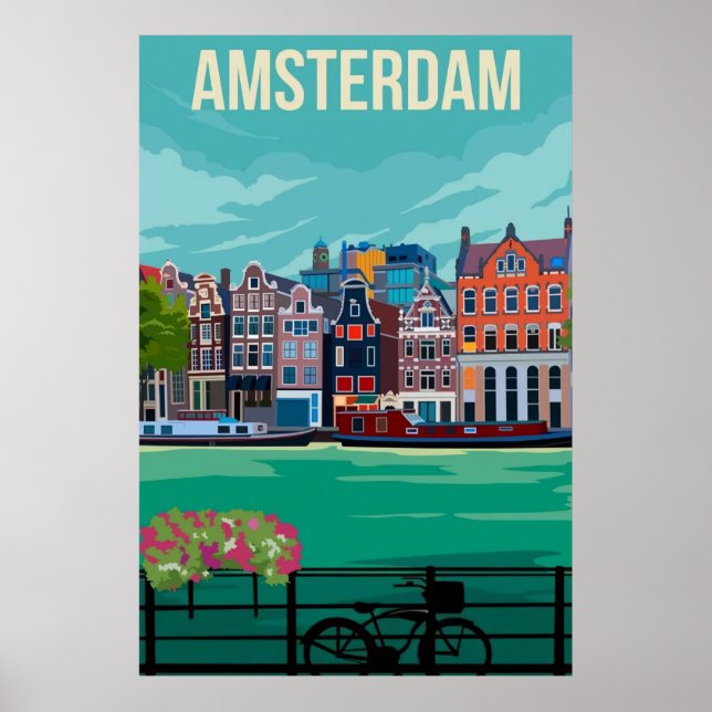 Poster Amsterdam (Frente)
