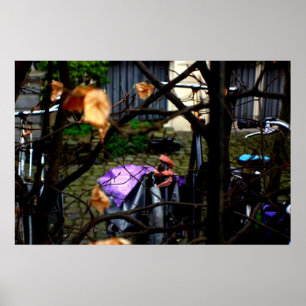 Póster Amsterdam Bikes