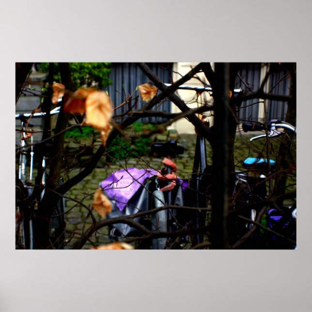 Póster Amsterdam Bikes (Frente)