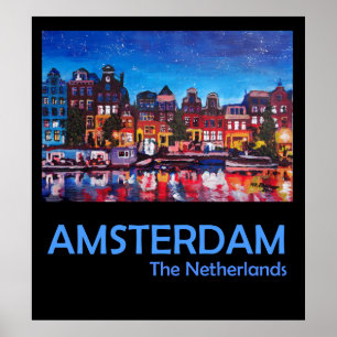 Poster Amsterdam Netherlands - Viagem