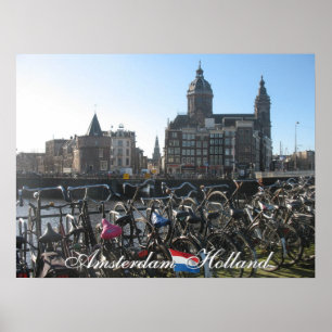 Póster Amsterdão Holland