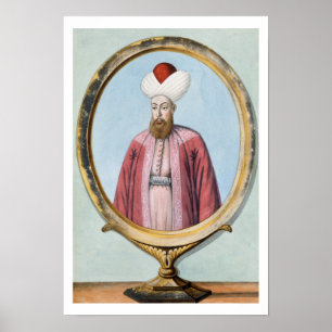 Poster Amurath (Murad) I (1319-89), sultão 1359-89, de