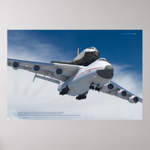 Poster An-225 Mriya & Buran: Lendas Espaciais