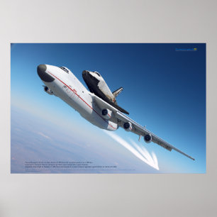Poster An-225 Mriya & Buran: Lendas Espaciais
