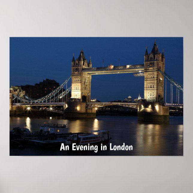 Poster An Evening in London Night Scene (Frente)