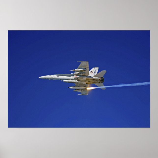 Poster An F/A-18C Hornet (Frente)