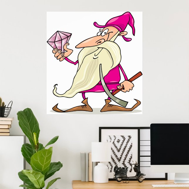 Poster Anã Com Um Diamante (Criador carregado)