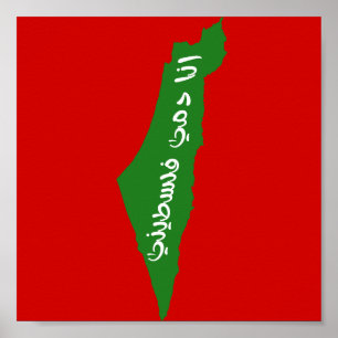 Poster Ana Dammi Falasteeni