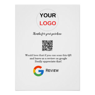 Póster Análise do logotipo de negócios do Google Análise 