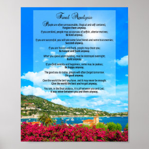 Póster Análise final: "Faça assim mesmo"