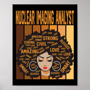 Poster Analista de Imagem Nuclear Poderoso Mon da Históri