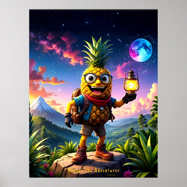 Poster Ananas - Império do Abacaxi (Frente)