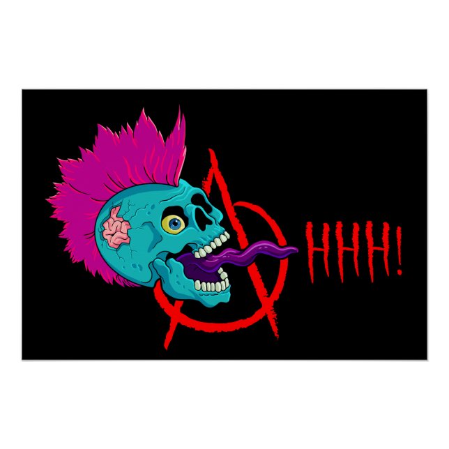 Póster Anarchy (Frente)