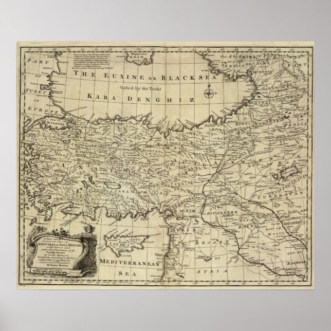 Póster Anatólia, Síria (Frente)