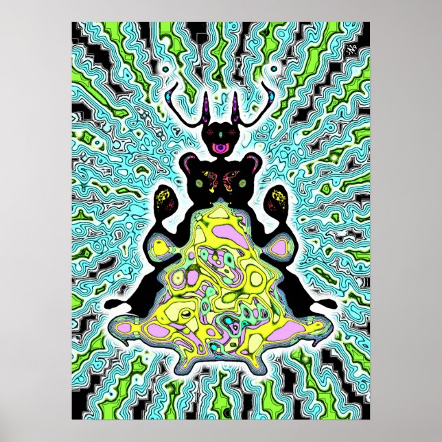 Poster Anatomia secreta de um hamster espacial v2 (Frente)