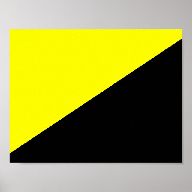 Poster Ancap Anarchocapitalist Flag (Frente)