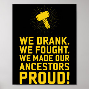 Poster Ancestrais Orgulhosos