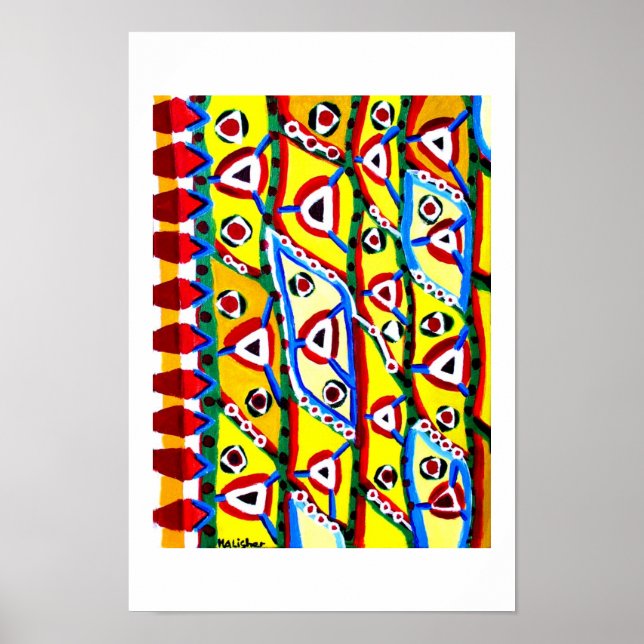 Póster Ancestralidade genética (Frente)