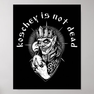 Poster Ancestralidade Koshchei Imortal Pagã Ucrânia Mític