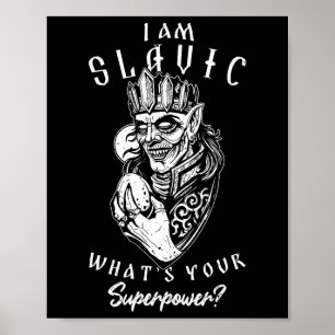 Poster Ancestralidade Koshchei Imortal Pagã Ucrânia Mito
