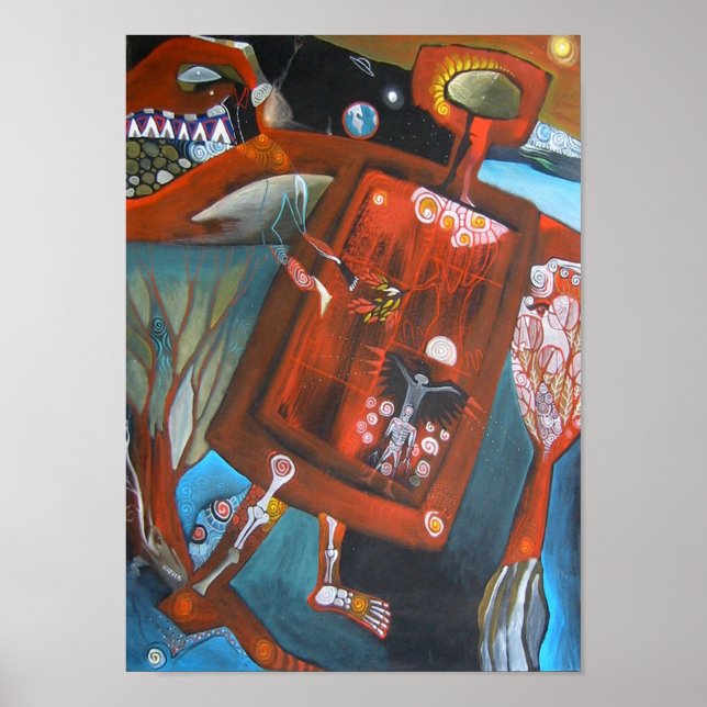 PÓSTER ANCIENT CROW SHAMAN (Frente)