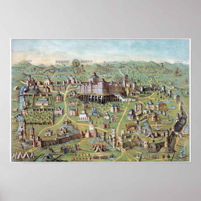 POSTER ANCIENT JERUSALEM (Frente)