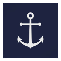 Âncora Azul Marinho Náutica