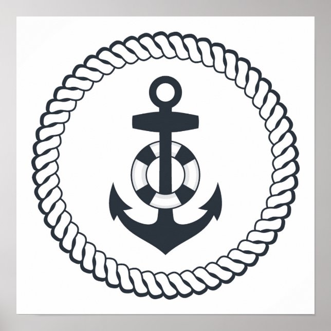 Póster Âncora de corte (Frente)