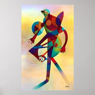 Poster Andador de rã