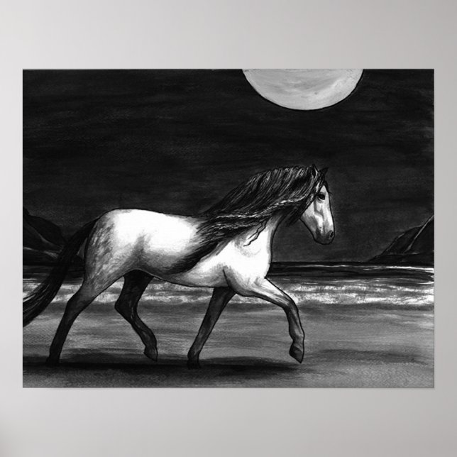 Poster Andaluz à Lua (Frente)