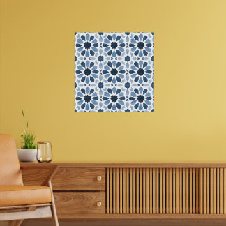 Poster Andaluz Ecos: Geometria Marroquina Boho