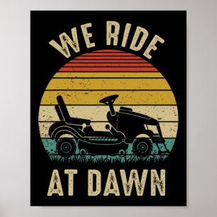 Poster Andamos No Dia de os pais Da Dawn Lawnmower