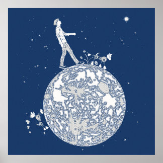 Poster Andando na Lua