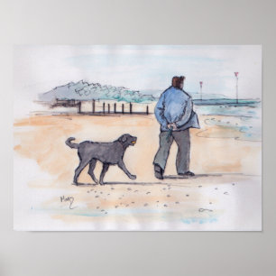 Póster andando o cão - 07