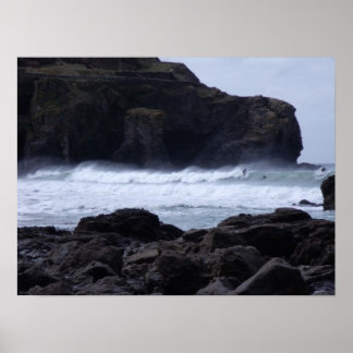 Póster Andando pela onda