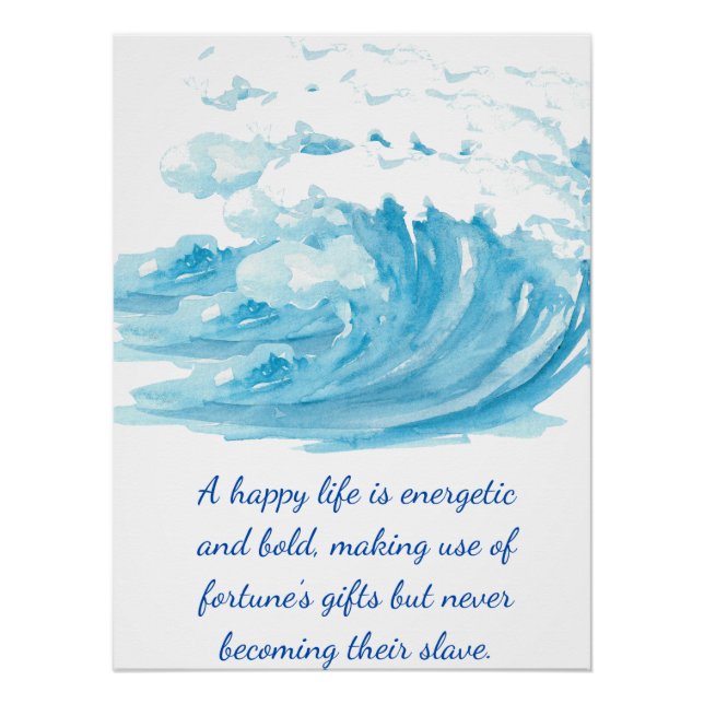 Póster Andando pelas ondas da fortuna (Frente)